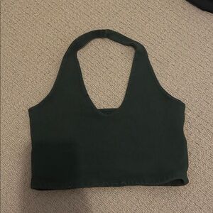 Brandy Melville Forest Green Crop Top